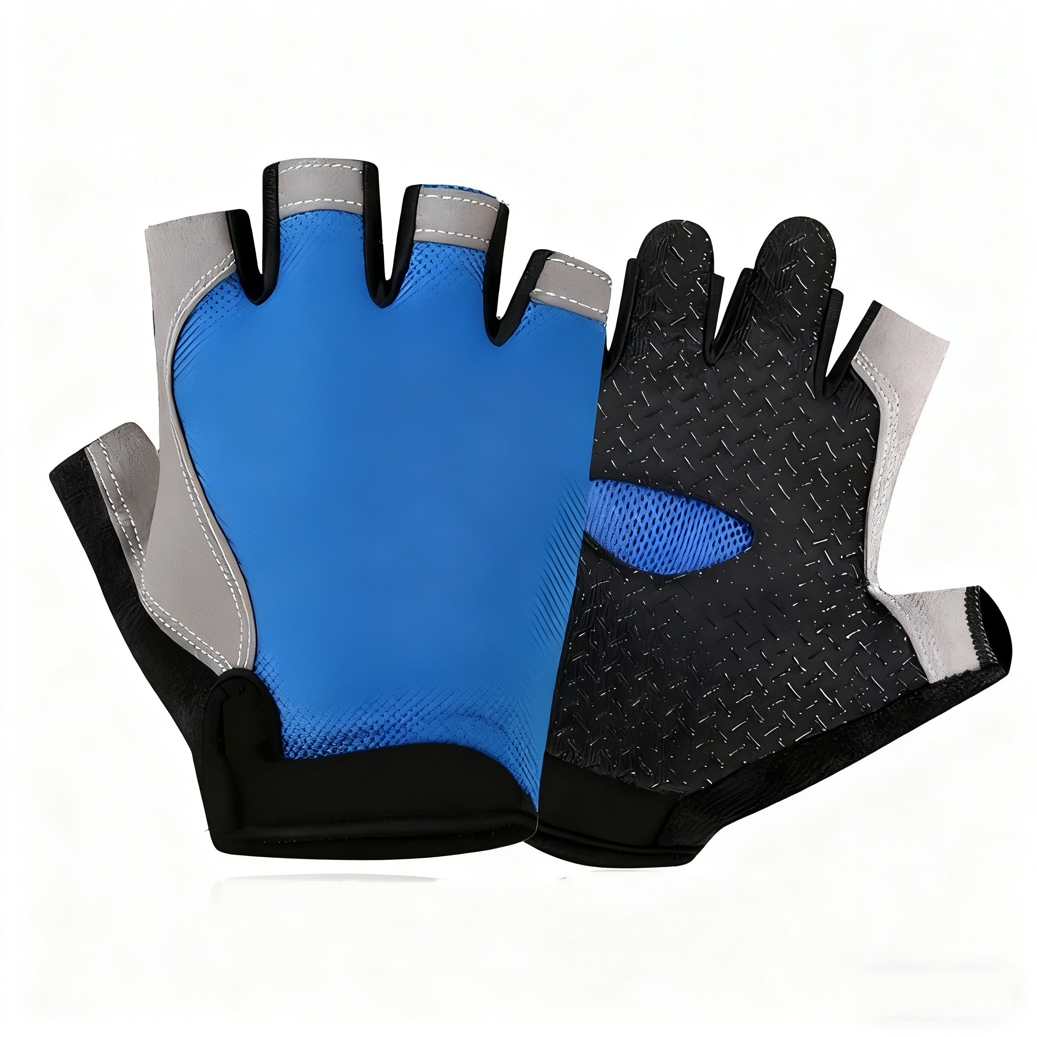Half-Finger Sports Gloves, Anti-Slip Breathable, Unisex
