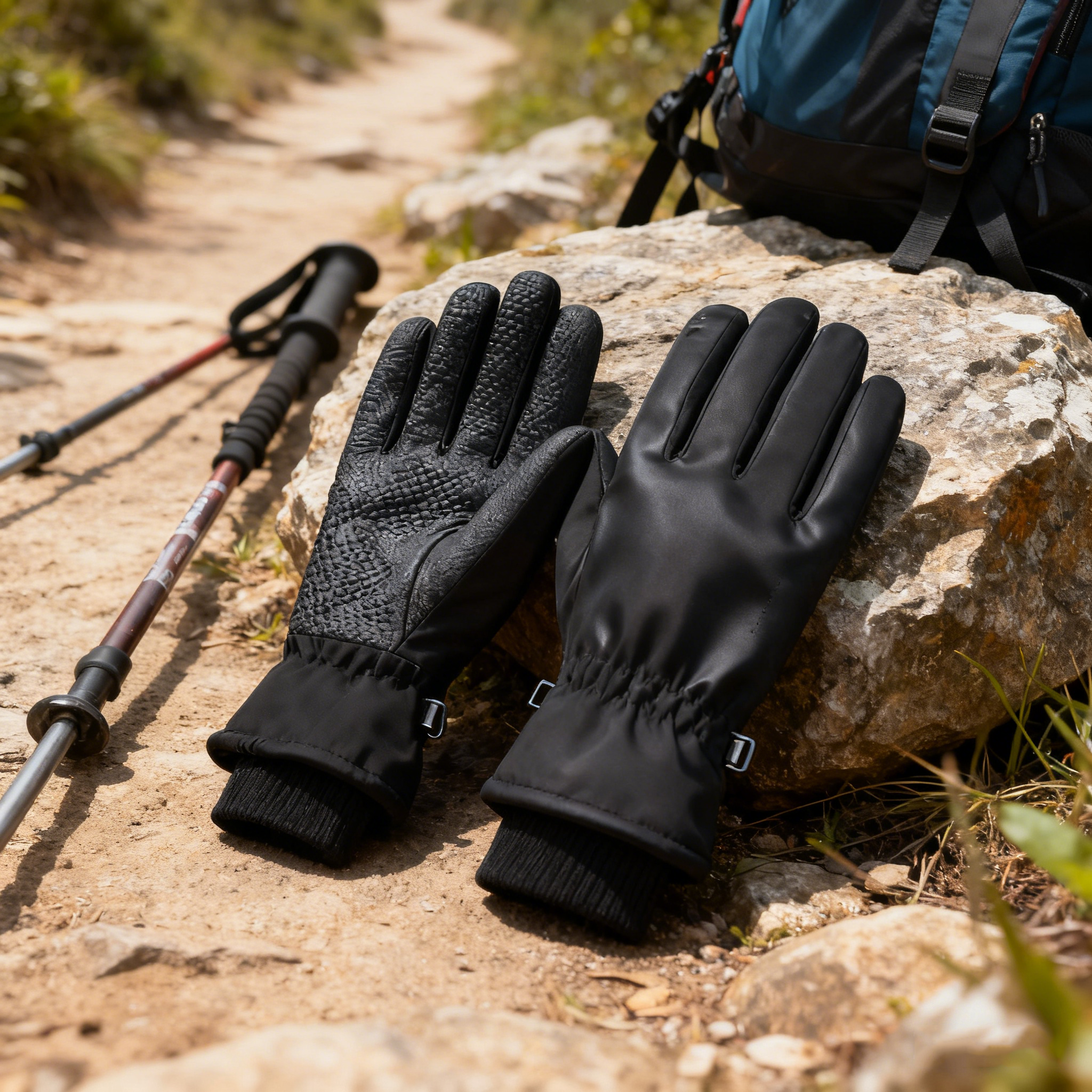 Winter Ski Gloves, Thermal Fleece, Touchscreen, Unisex