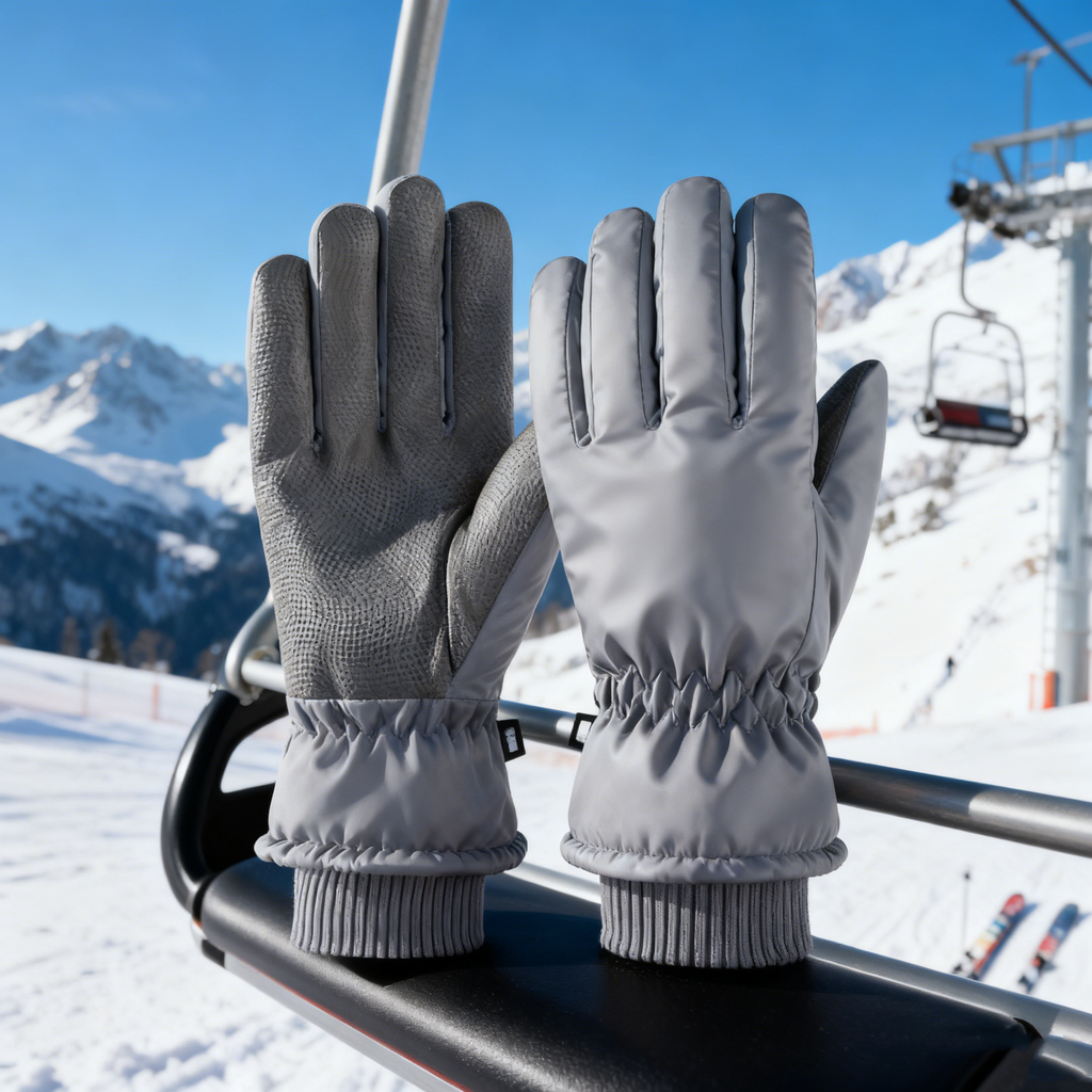 Winter Ski Gloves, Thermal Fleece, Touchscreen, Unisex