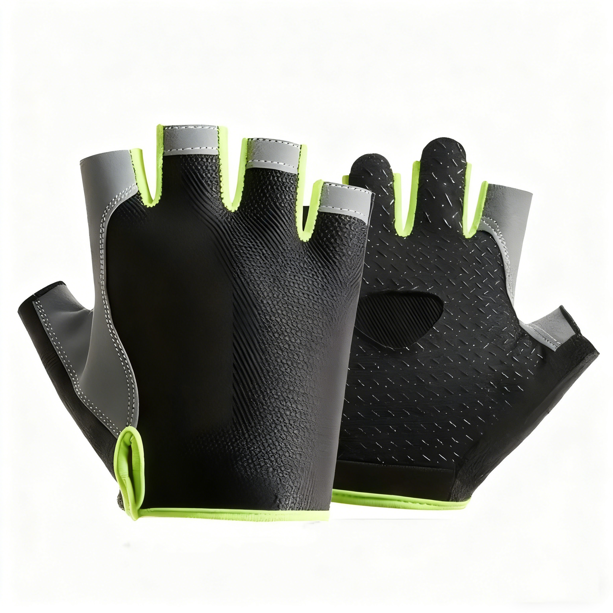 Half-Finger Sports Gloves, Anti-Slip Breathable, Unisex
