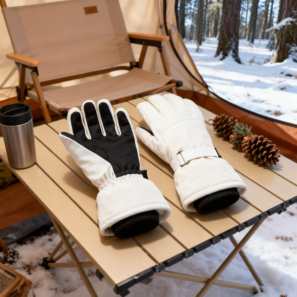 Winter Ski Gloves, Touchscreen, Waterproof Fleece, Anti-Wind, Unisex