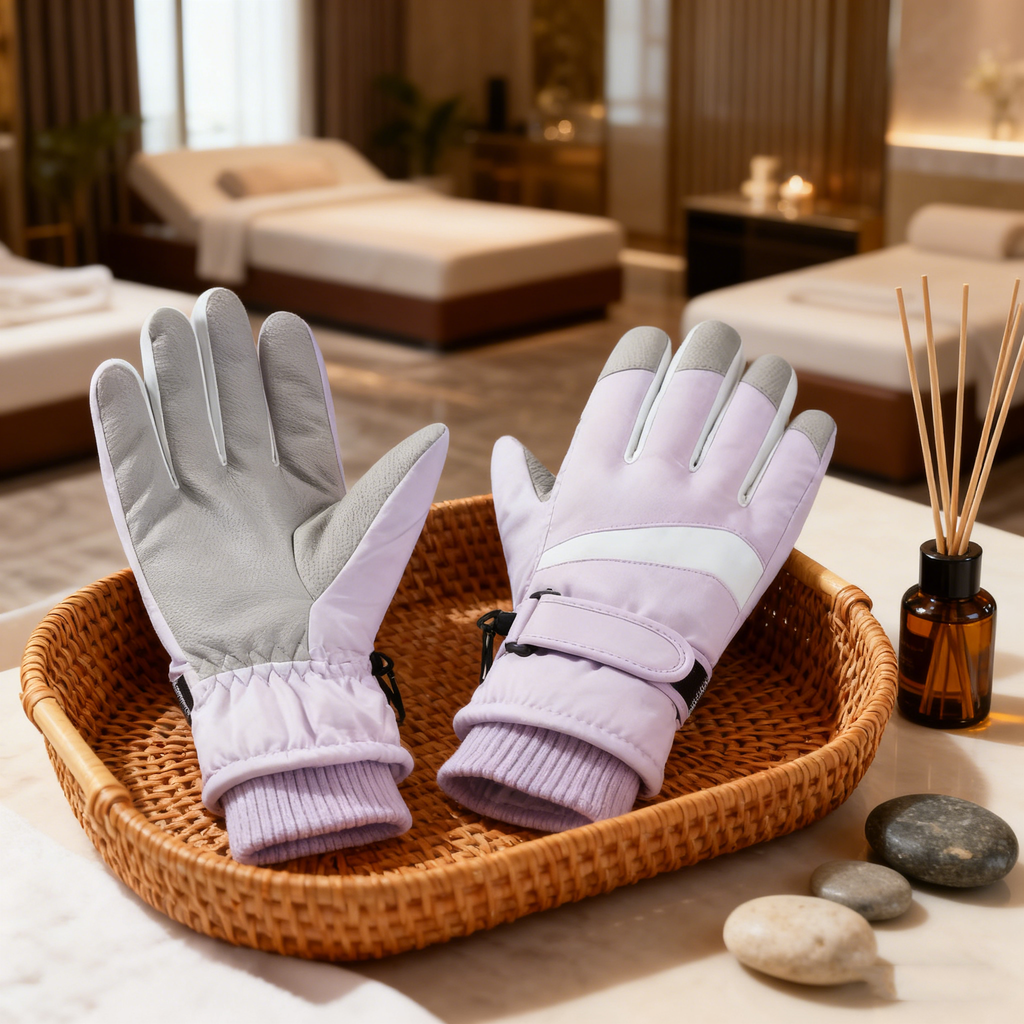 Winter Ski Gloves, Thick Fleece, Touchscreen, Unisex