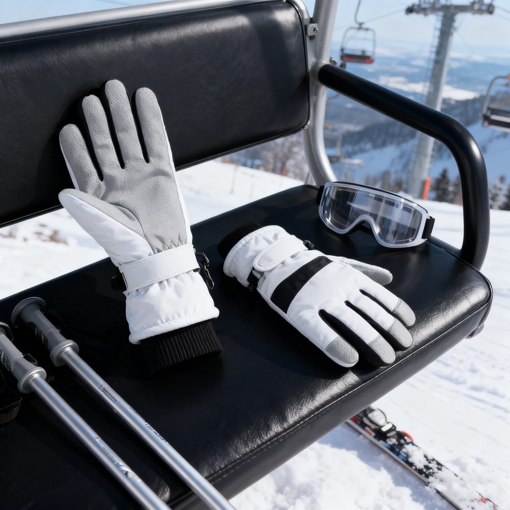 Winter Ski Gloves, Thick Fleece, Touchscreen, Unisex