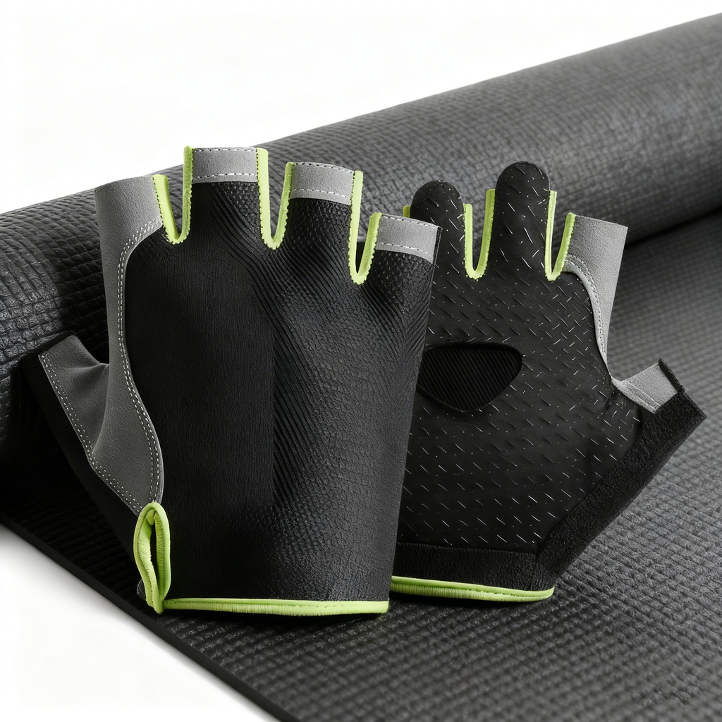 Half-Finger Sports Gloves, Anti-Slip Breathable, Unisex