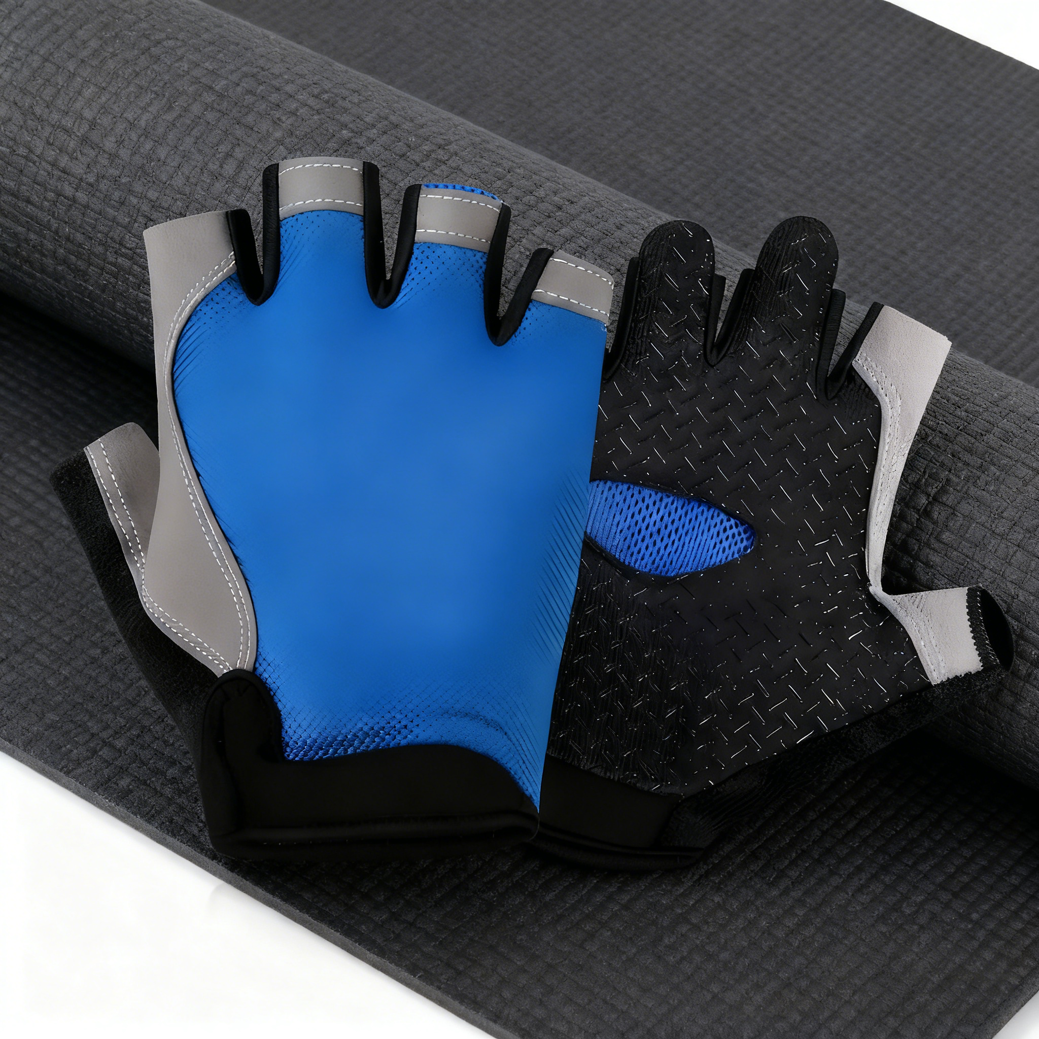 Half-Finger Sports Gloves, Anti-Slip Breathable, Unisex