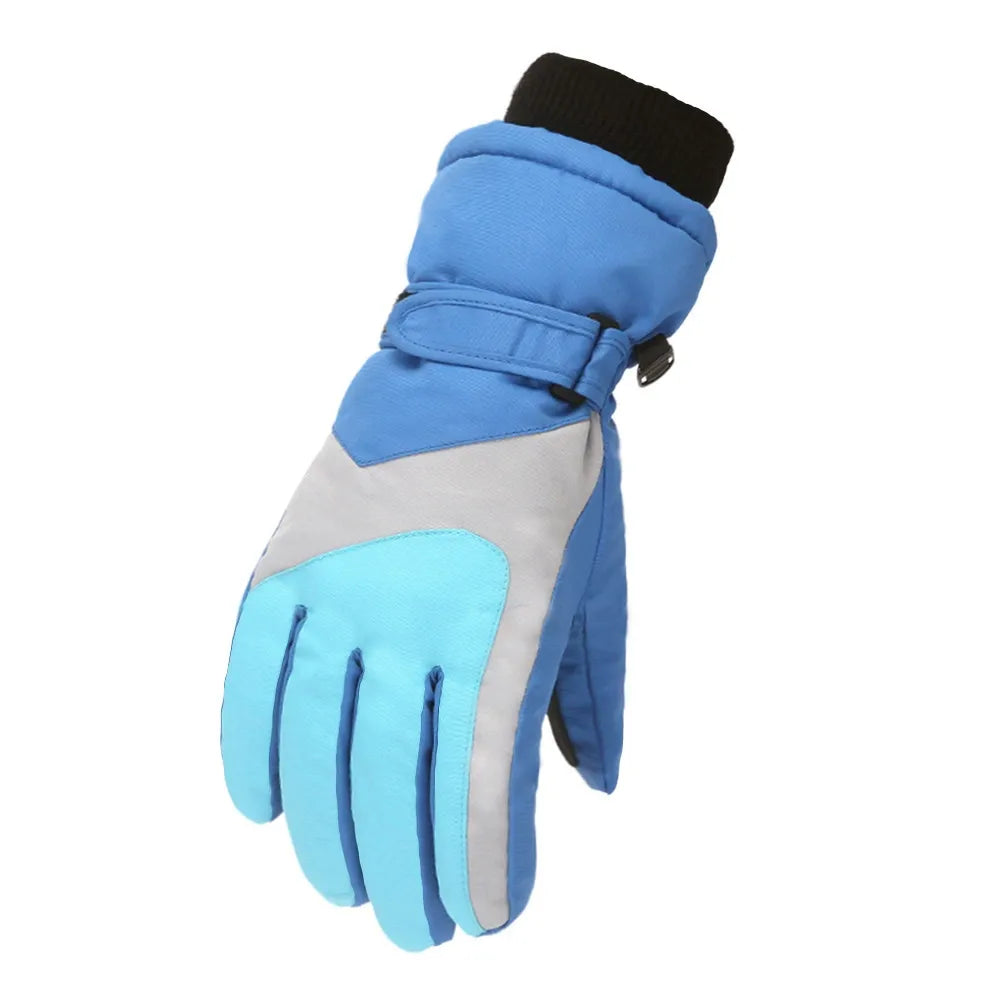 Kids Winter Gloves, Waterproof Windproof Thermal, Ages 6-16