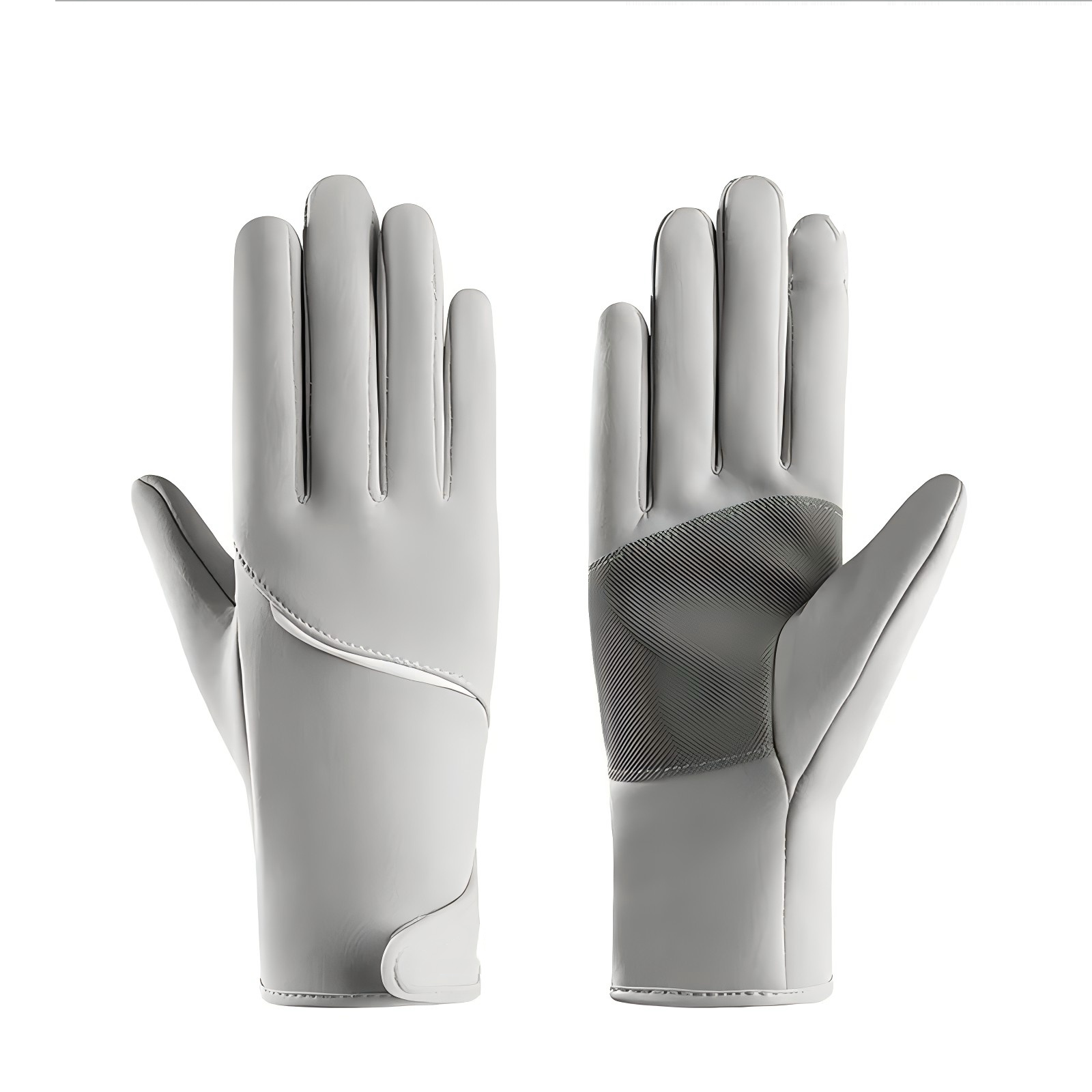 Women's Winter Cycling Gloves, Fleece Lined, Waterproof, Windproof, Convertible Finger