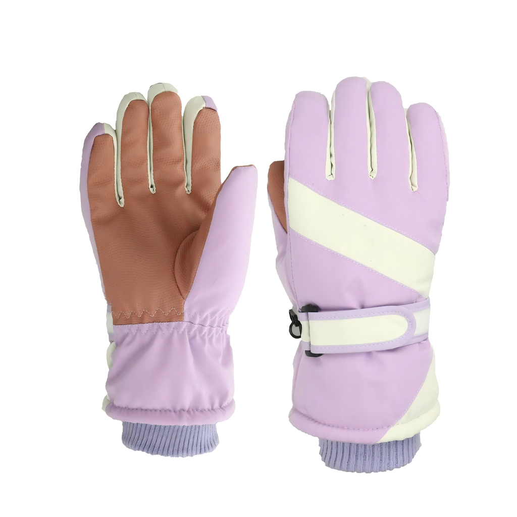 Men & Women Winter Ski Gloves, Touchscreen, Thermal Fleece, Anti-Slip