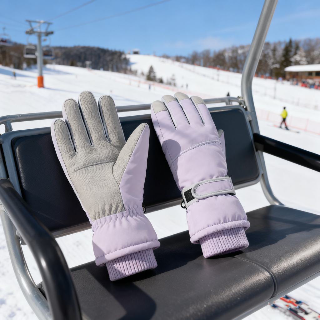 Men’s Winter Ski Gloves, Waterproof Thermal, Touchscreen Compatible