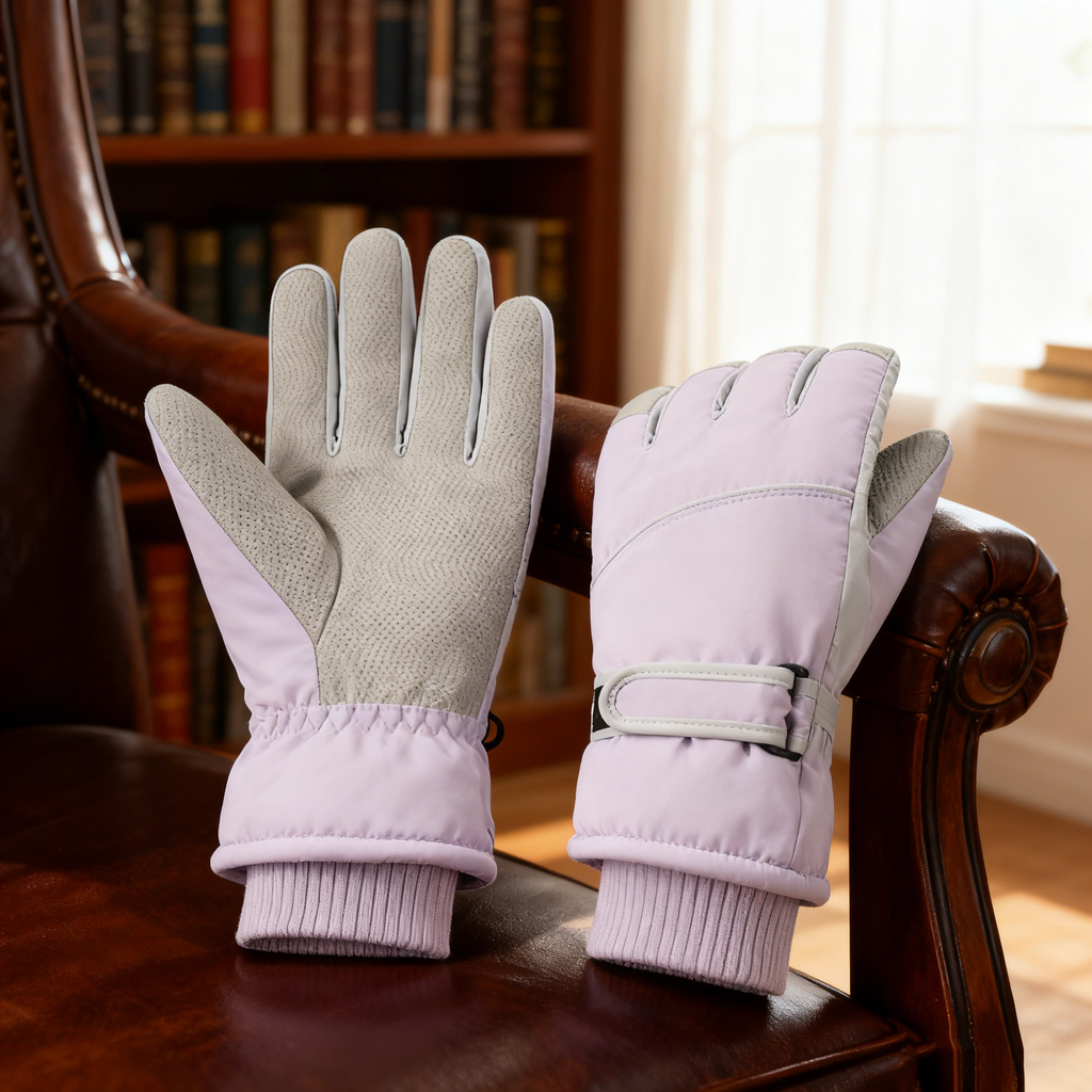 Men’s Winter Ski Gloves, Waterproof Thermal, Touchscreen Compatible