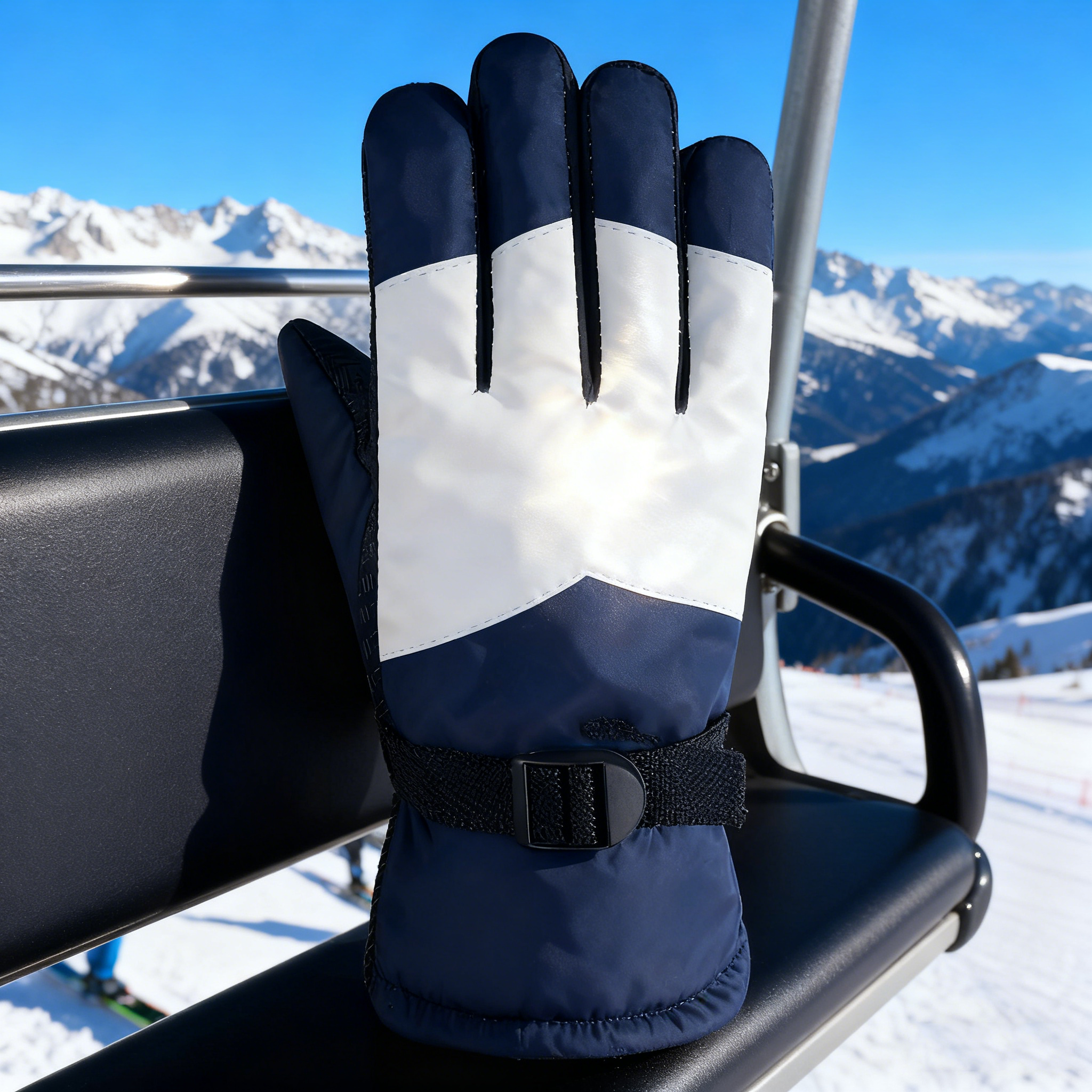 Women's Winter Motorcycling Gloves, Thickened, Waterproof, Windproof, Cold-Resistant