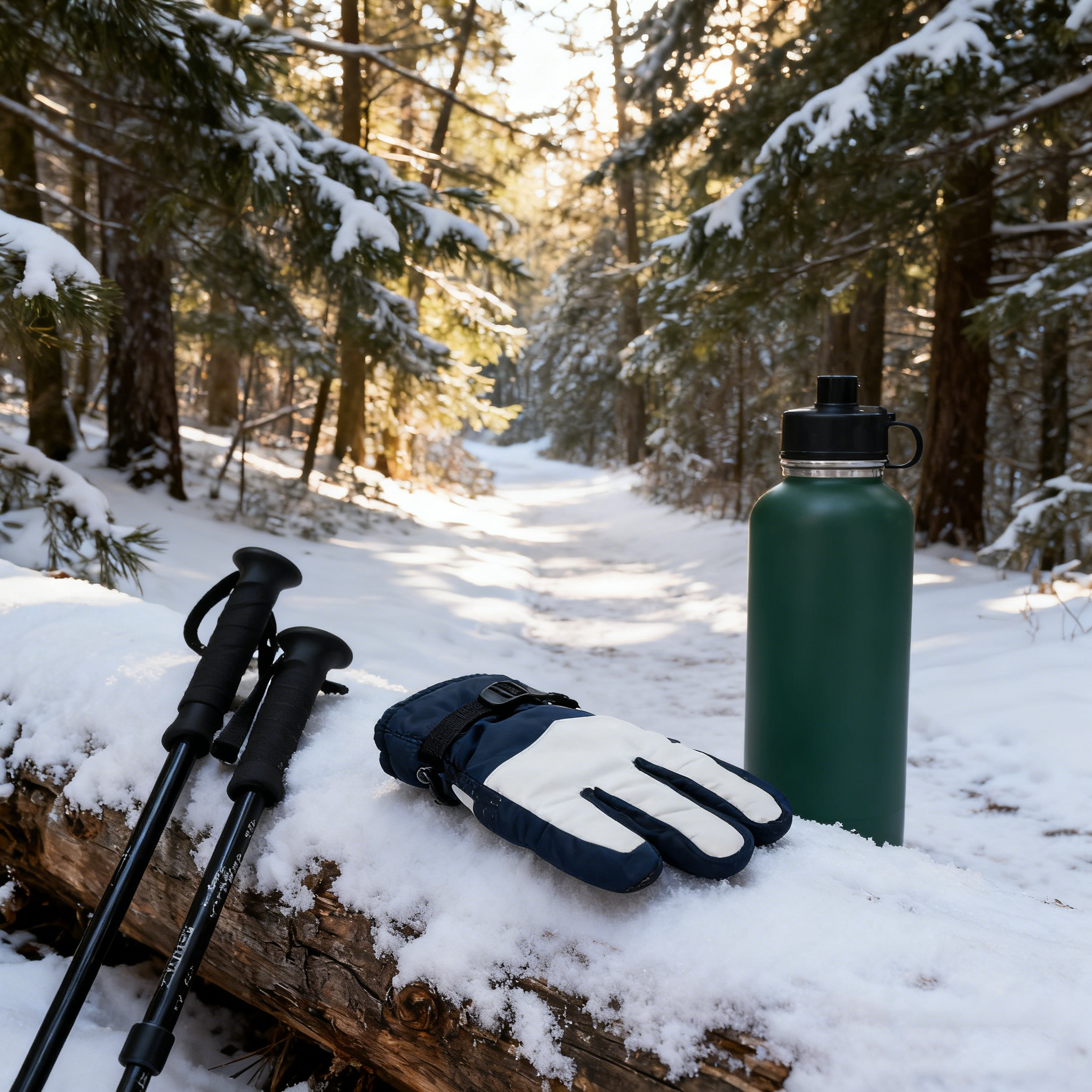 Women's Winter Motorcycling Gloves, Thickened, Waterproof, Windproof, Cold-Resistant