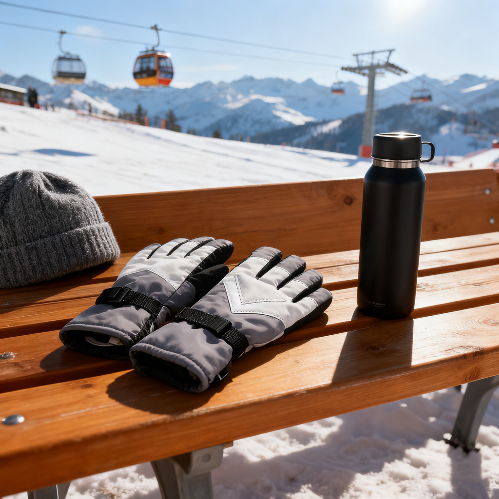 Women's Winter Motorcycling Gloves, Thickened, Waterproof, Windproof, Cold-Resistant