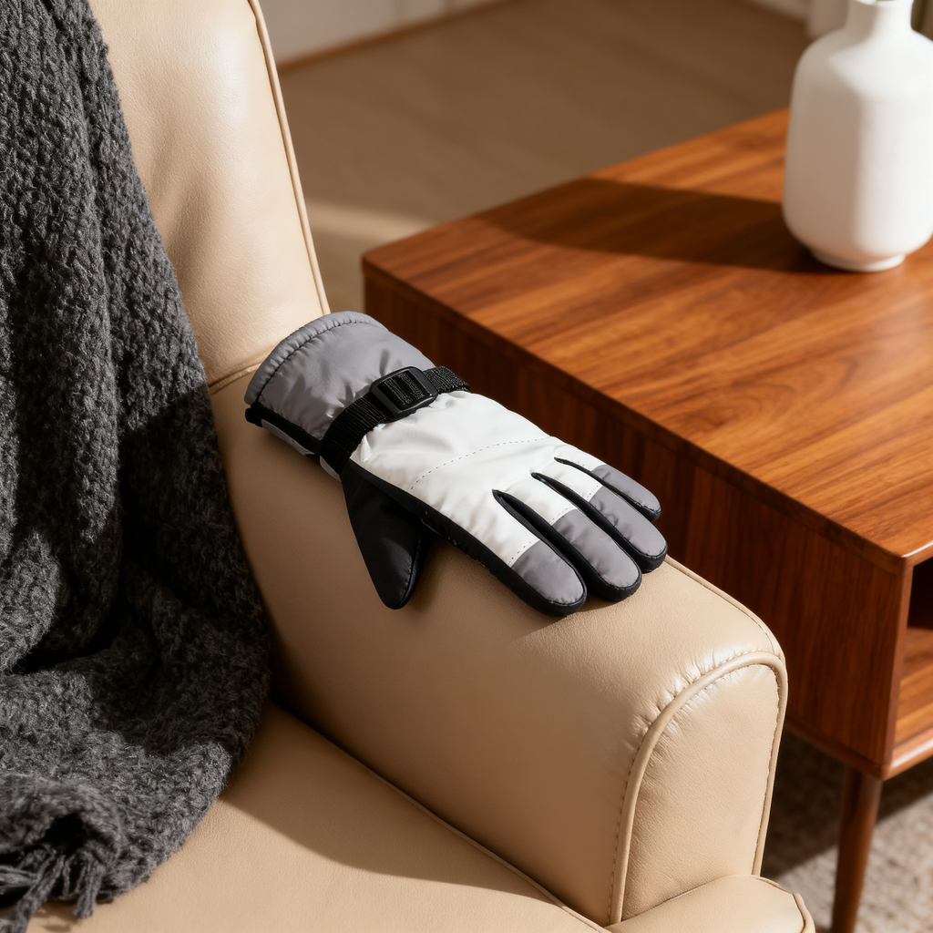 Women's Winter Motorcycling Gloves, Thickened, Waterproof, Windproof, Cold-Resistant